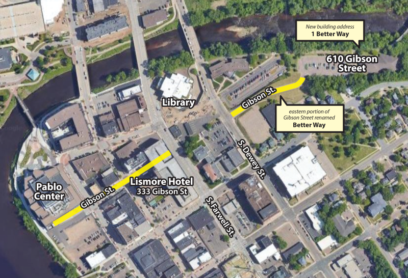 Street Map of 1 Better Way