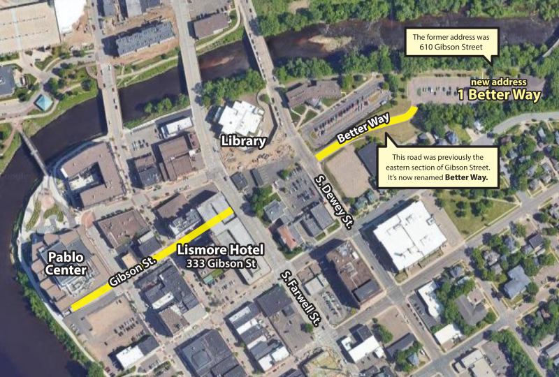 Street Map of 1 Better Way