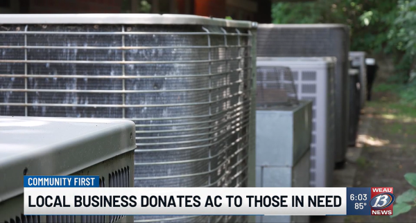 Local business PESI donates to fix AC at Day Resource Center Photo