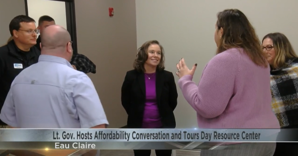 Lt. Governor Sara Rodriguez hosts affordability roundtable as Day Resource Center nears completion Photo